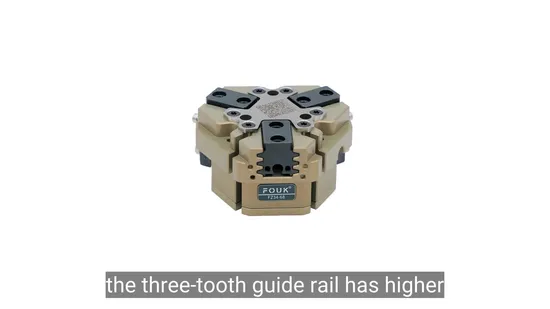 Multi- Toothed Fouk Fz Series 3-Finger Pneumatic Gripper for Robotics